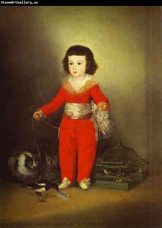 Francisco Jose de Goya Don Manuel Osorio Manrique de Zunica